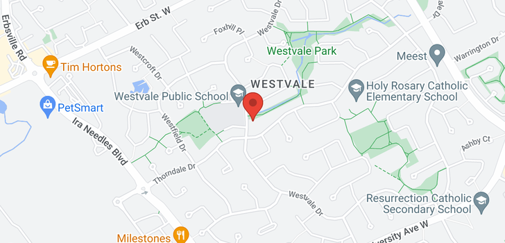 map of 274 WESTVALE Drive